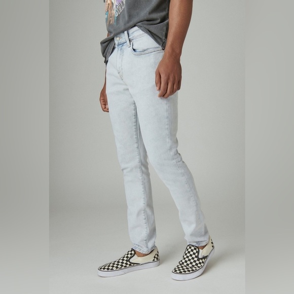 SOLD ON EBAY Lucky Brand 100 Skinny Jeans in Aerial size 36 x 32 - Picture 2 of 6